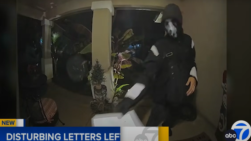 Masked Leftists Terrorize California Neighborhood, Leave Christmas Cards Threatening Residents Deemed “Nazis”