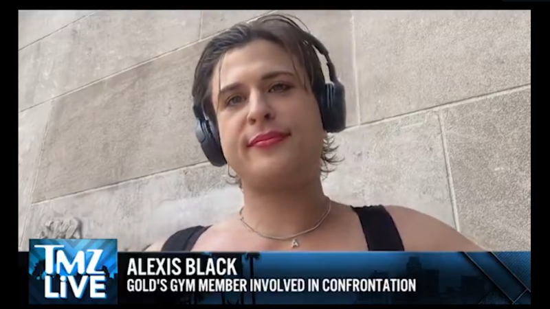 Watch: TMZ Interviews Tranny Who Has Been Kicked Out Of Three Gyms For Defiantly Going Into Women’s Changing Rooms