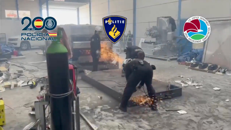 Mexican Drug Cartel Operation Busted in Spain