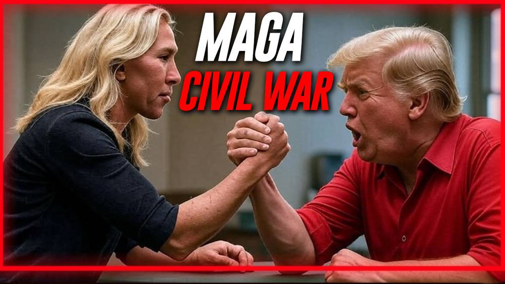 RED ALERT! Alex Jones Warns That President Trump’s Aggressive Attacks Against MTG and Other Original MAGA Supporters Has Triggered a Civil War Within The Movement That Threatens To Destabilize 47’s Agenda To Save the Republic