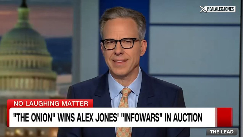 Breaking! One Year After The Bloomberg-Baked ‘The Onion’ Takeover Of Infowars That Was Celebrated By Jake Tapper Failed Miserably, Alex Jones Releases Bombshell New Info That Ties Current DOJ Lawfare Attacks On Independent MAGA Journalists To The Multi-Year FBI/CIA/DOJ Democrat Deep State Effort To Silence Infowars