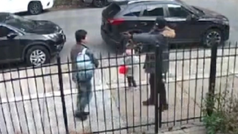 Shock Video: Man Carjacked, Robbed at Gunpoint While Trick-or-Treating With Child in Chicago