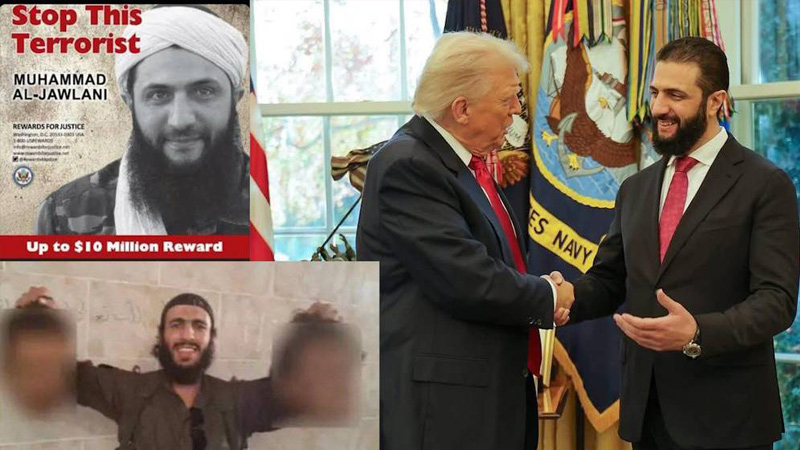 Breaking Video! Trump Meets With The Global Head of Al-Qaeda, Ahmed Al-Sharaa The Tyrannical Dictator of Syria Who Is Carrying Out A Genocide Against Christians And Muslim Minorities