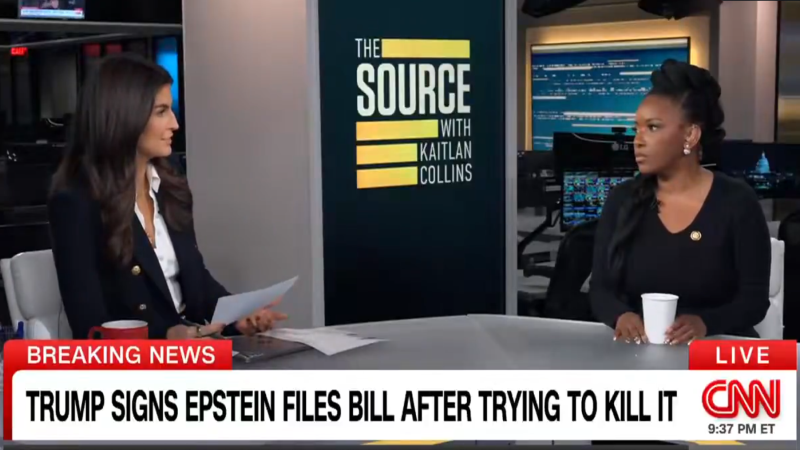 Dem Rep. Crockett Falsely Claims Trump Official Took Donations From Jeffrey Epstein, Lies In Botched Response