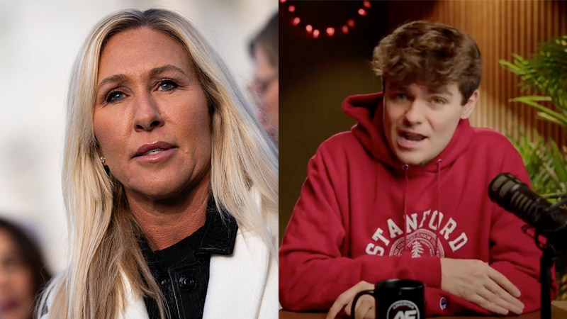 ‘I Imagine She Was Threatened or Blackmailed’: Nick Fuentes Weighs In On MTG’s Sudden Resignation