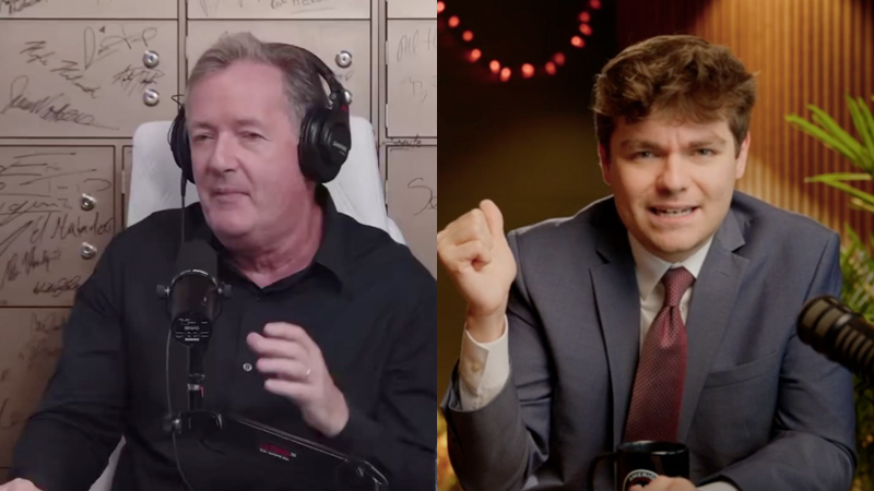 Hot Video! Disgraced Globalist Mouthpiece Piers Morgan Begs Nick Fuentes To Come On His Show To Boost His Collapsed Ratings