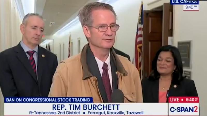 GOP Congressman Burchett Blasts Colleagues For Insider Stock Trading – “This Place Is Crooked As A Dog’s Leg!”
