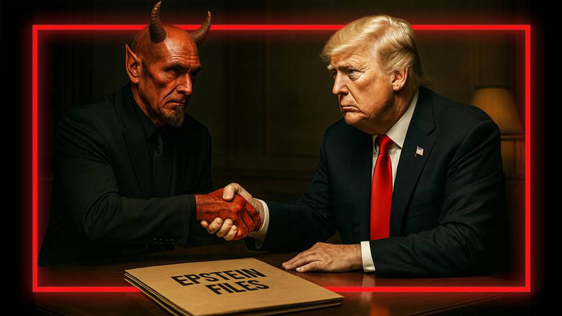 BREAKING: MAGA Civil War Erupts Over Epstein Hysteria! “Trump Made A Deal With The Devil, And Now The Devil’s Trying To Shove A Pitchfork Up His Butt!”