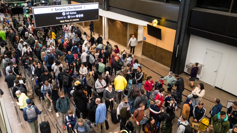 Travel Nightmare: US Airports See 3-Hour Security Lines As Schumer Shutdown Hits TSA & Air Traffic Controllers