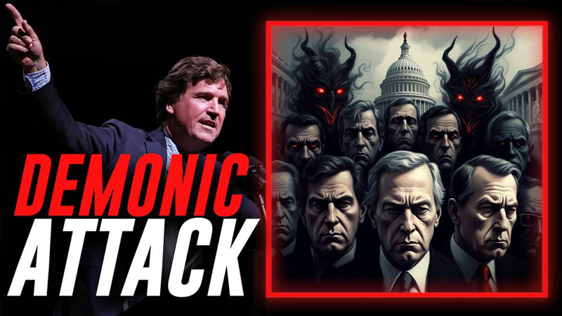 GLOBAL EXCLUSIVE: Tucker Carlson’s Demonic Attack Becomes Top Story In The United States After MSM Viciously Attacks The World’s Top Journalist For Sharing His Experience