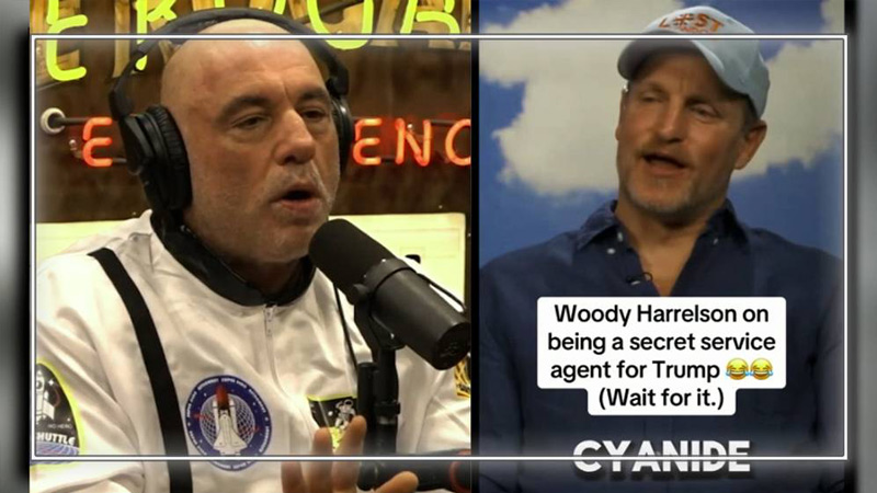 BREAKING VIDEO: Joe Rogan Warns Of Imminent Civil War! PLUS, Woody Harrelson Calls For Trump’s Assassination!