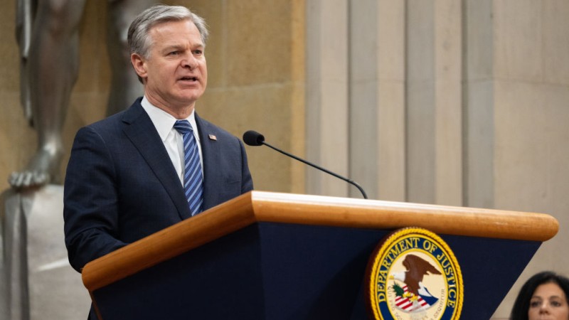 President Trump Suggests Ex-FBI Director Wray Could Be The Next Deep State Thug To Be Indicted