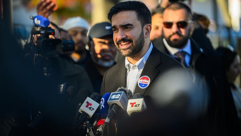 Mamdani Blames President Trump For Reported Polling Place Bomb Threats