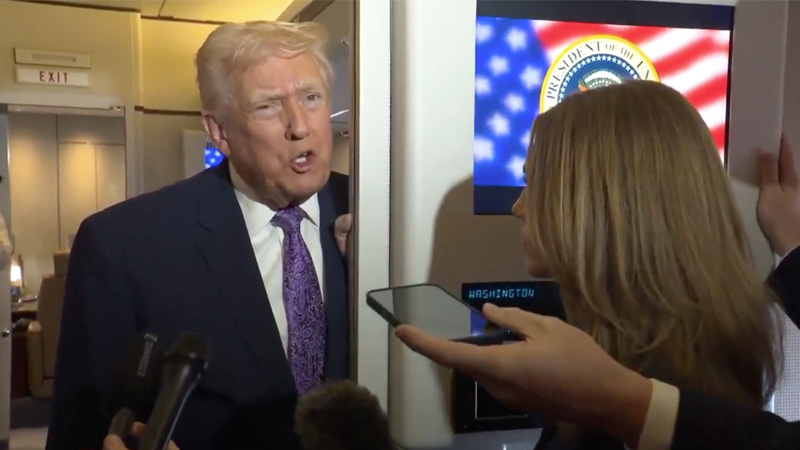 Watch: Trump Defends Calling Tim Walz ‘Retarded’