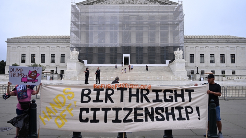 Supreme Court Weighs Trump’s End to Birthright Citizenship