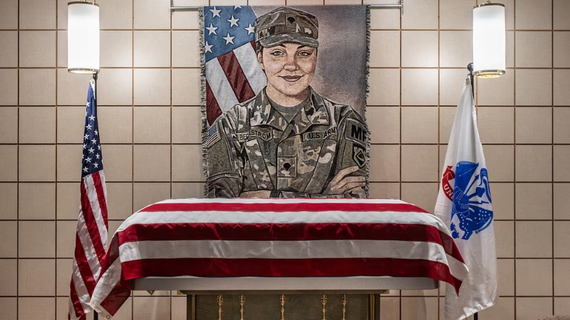 Murdered National Guard Soldier Laid To Rest with Full Military Honors