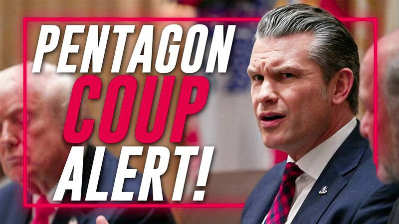 🚨 MAXIMUM RED ALERT: The Deep State Has Launched An Active Coup Operation Inside The Pentagon Against SecDef Hegseth To Clear The Way To Bring Fake Charges Of War Crimes Against President Trump!
