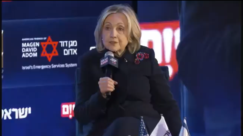 Hillary Clinton Blames TikTok For “Pure Propaganda” Radicalizing Americans Against Israel
