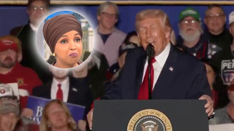 Trump Cooks Rep. Ilhan Omar: “She Married Her Brother! Throw Her The Hell Out!” Trump Cooks Rep. Ilhan Omar: “She Married Her Brother! Throw Her The Hell Out!”