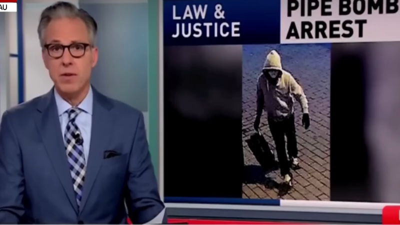 “Instinctually Programmed To Lie”: CNN’s Jake Tapper Mislabels D.C. Pipe-Bomb Suspect As “White Man”