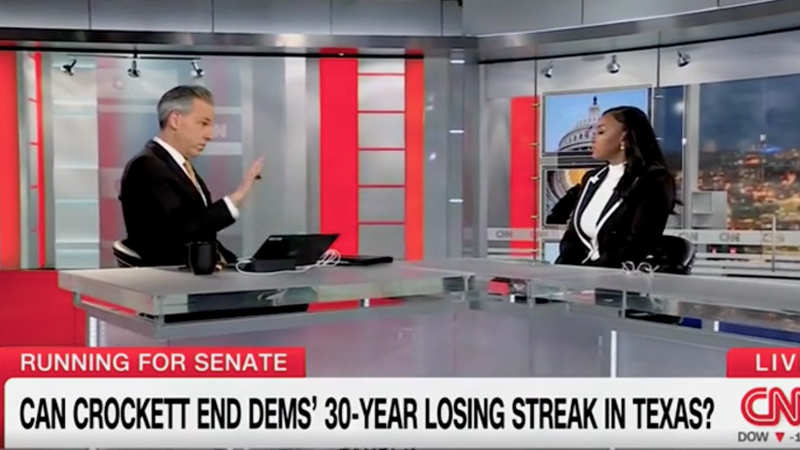 Watch: Tapper Destroys Crockett With Her Own Words