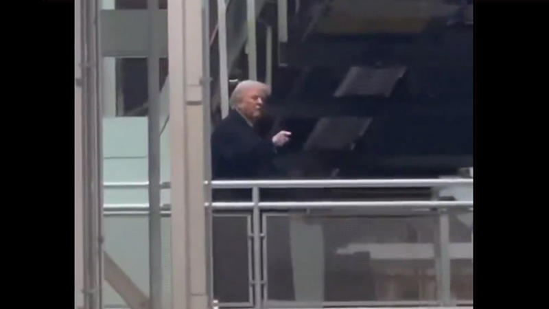 Epic: Trump Mouths ‘F**k You,’ Flips Off ‘Lunatic’ At Ford Plant Yelling ‘Pedophile Protector’