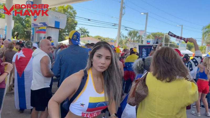 “Thank You Trump” – Venezuelans Take to Miami Streets to Celebrate Maduro Ouster