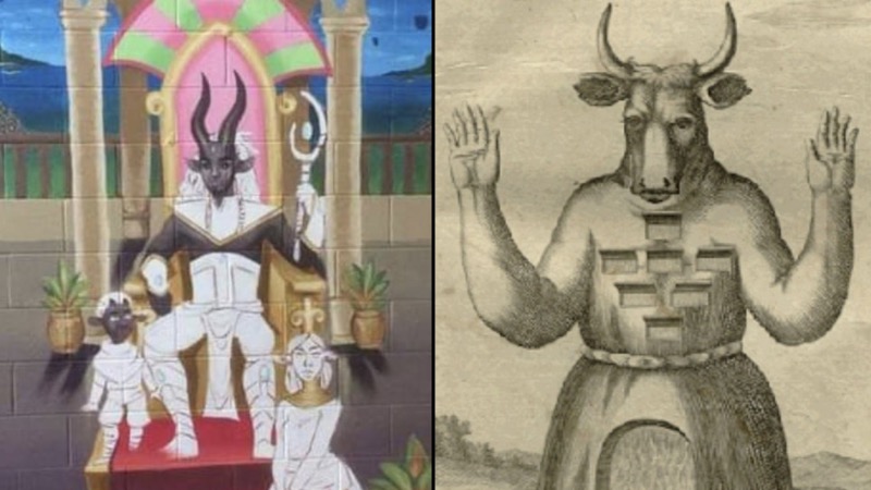 Rhode Island School Ordered To Paint The Demon God Moloch!