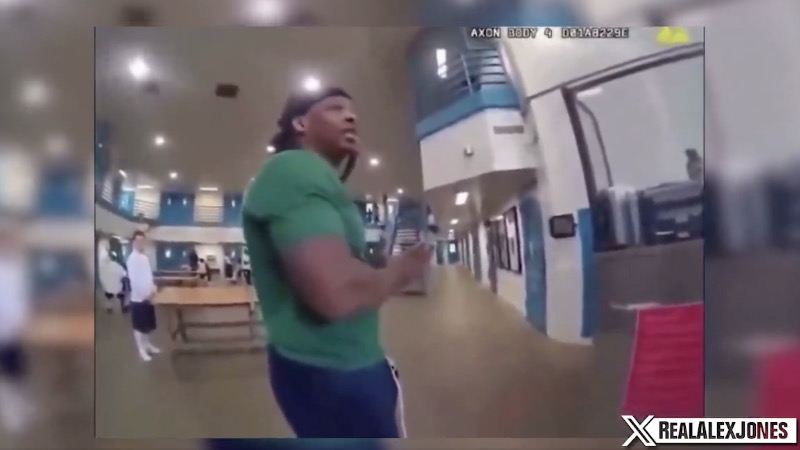Insane Video! Wannabe Tough-Guy Butch Female Jail Guards Get Destroyed By Jacked Male Inmate