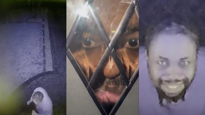 Terrifying: Video Shows Migrant Trying To Break Into UK Woman’s Home In Dead Of Night