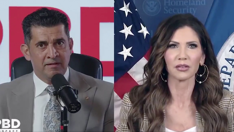 Watch: DHS Secretary Noem Says Elon Musk Helped Her Find Spyware On Her Devices Installed By DHS Employees!