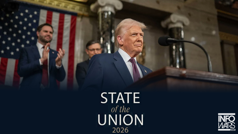Watch LIVE: President Trump Delivers 2026 State Of The Union Address