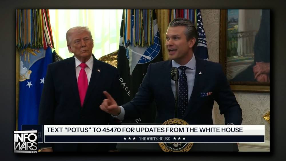 VIDEO: “We Negotiate With Bombs!” War Sec. Pete Hegseth Warns Iranian Leadership With Hawkish Threats