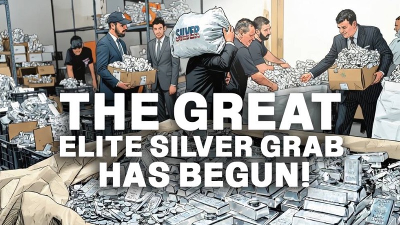 Learn Why The Globalists Are Artificially Suppressing The Price of Silver And Gold While Buying As Much As They Can With Economist Kirk Elliot and Alex Jones