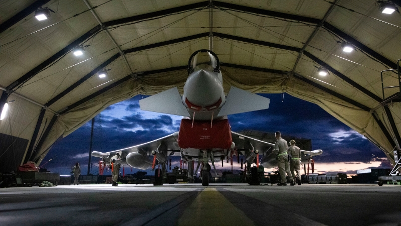 Iranian Drone Attack on British Base in Cyprus Iranian Drone Attack on British Base in Cyprus