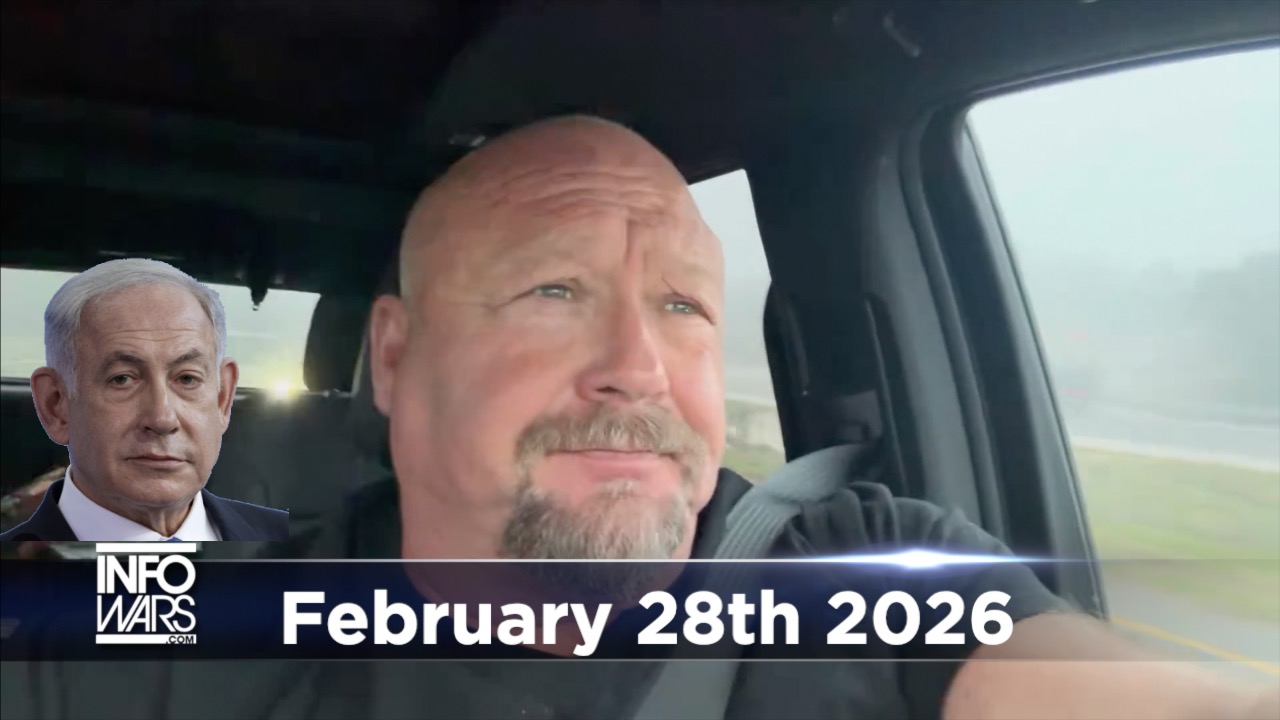 Netanyahu Is Behind The Iran War, Alex Jones Said From Day One Of The Joint Operation