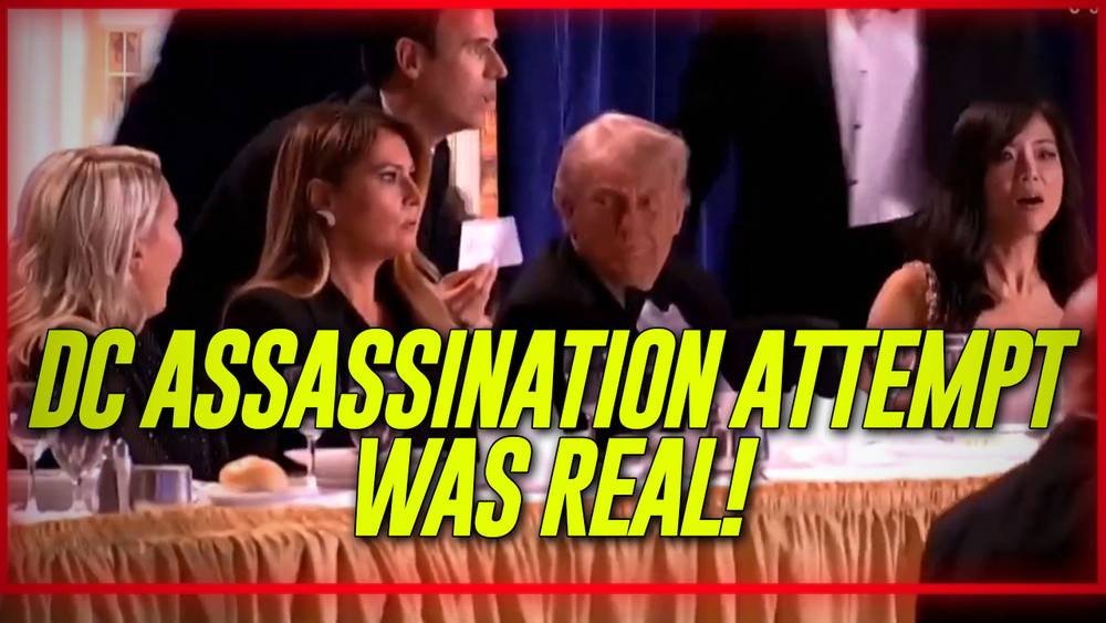 Alex Jones Says All Evidence Points Towards The Attempted Assassination Of President Trump Last Night In DC Was Real