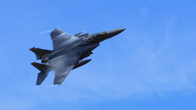 US Fighter Jet Downed In Iran, Large Aerial Search Underway For Crew