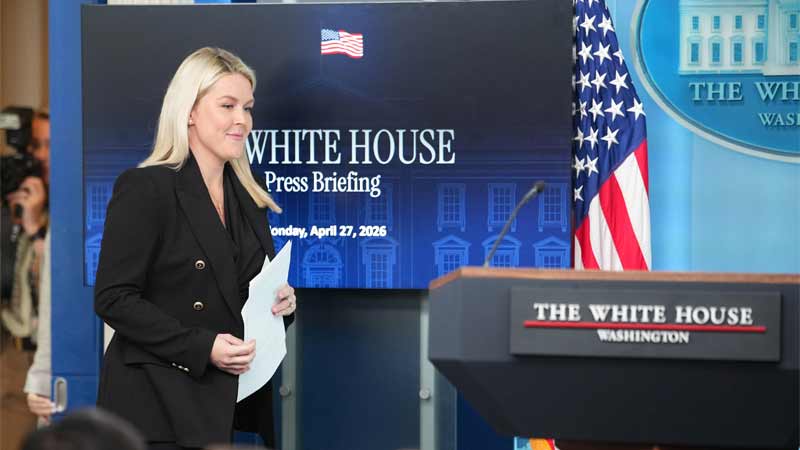 WATCH LIVE: White House Press Briefing After Correspondents’ Dinner Shooting