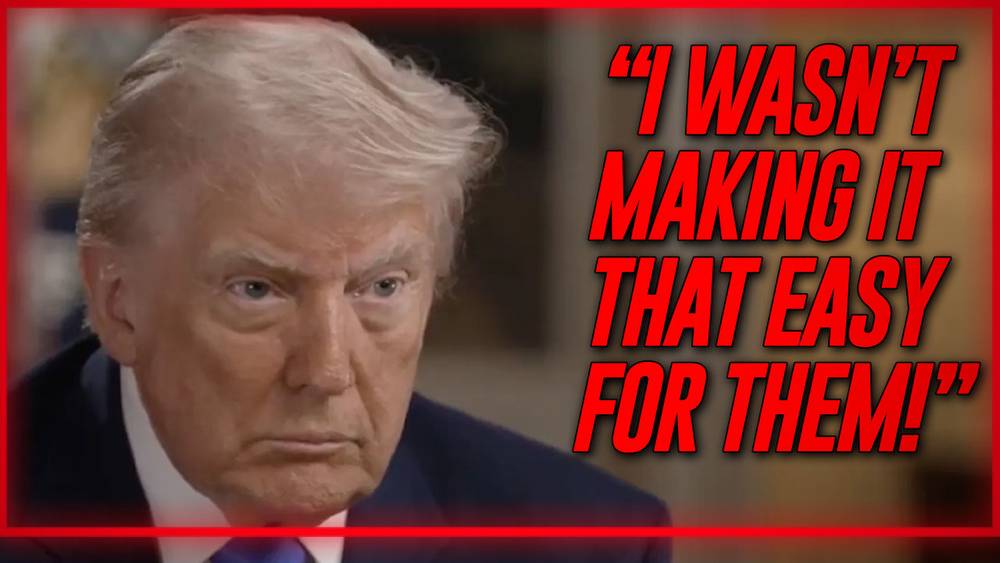 VIDEO: Trump Explains To 60 Minutes Why He Was The Last To Be Evacuated By Secret Service During The White House Correspondent’s Dinner Assassination Attempt “I Wasn’t Making It That Easy For Them!”