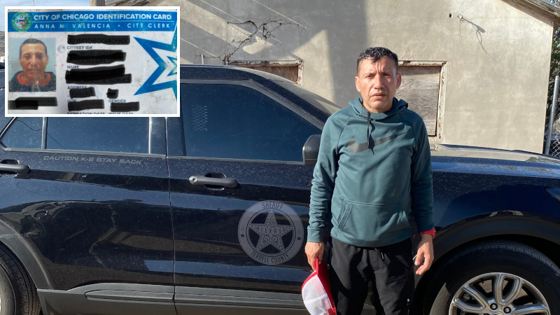 Biden Illegal Carrying Chicago ID Found Wandering in Remote West Texas Town