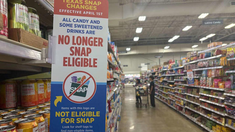 Oh SNAP: Grocery Store Puts Up New ‘No Longer Eligible’ Signs In Candy & Soda Aisles