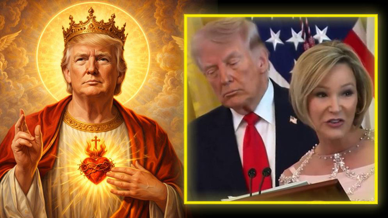 VIDEO: The White House Has Pulled Footage Of Trump’s Top Spiritual Advisor, Paula White-Cain, Comparing Him To Jesus & Implying He Is A Messiah!