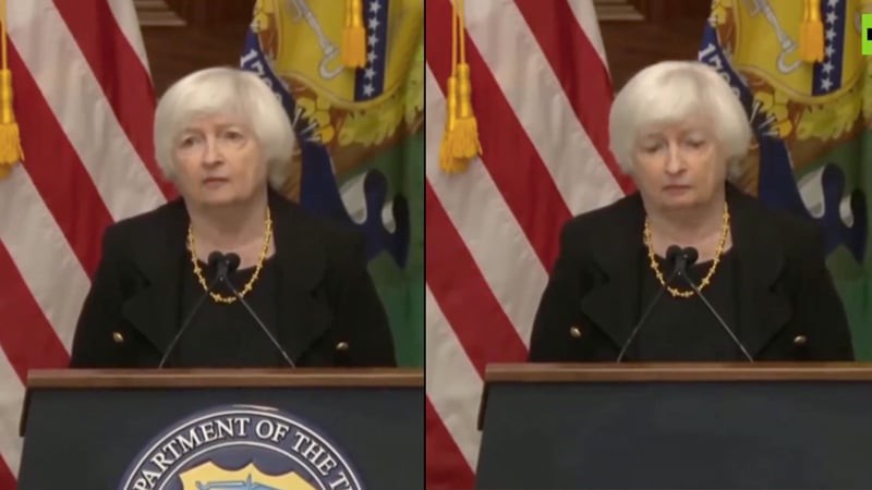 Bad Omen? US Treasury Sign Falls as Yellen Asked About Dollar Reserve Status