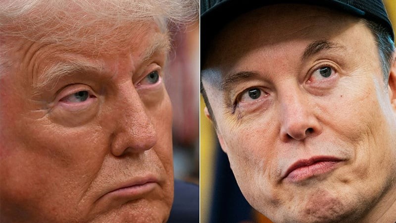 Trump After Split: ‘Not Even Thinking About Elon…Won’t Be Speaking to Him for a While, I Guess’