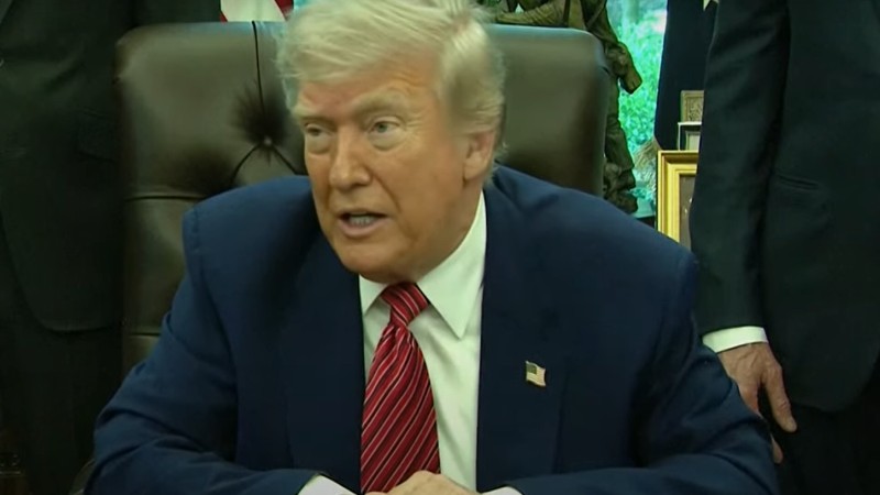 Watch Trump Takes Questions After Signing Nuclear Energy Uranium